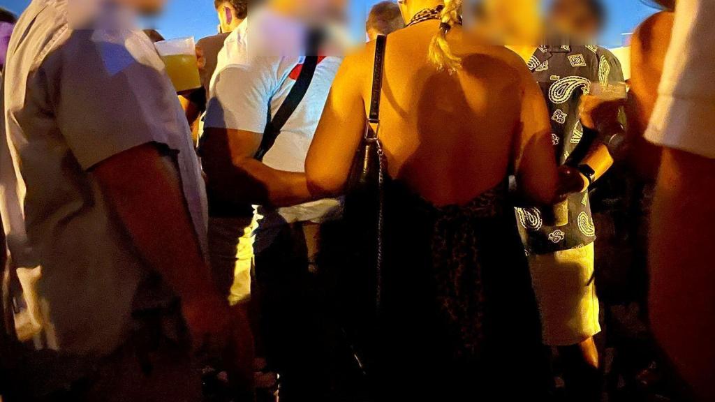 Una imagen tras la agresión.