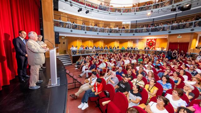 Inauguración de la Feria de Teatro de Castilla y León en Ciudad Rodrigo