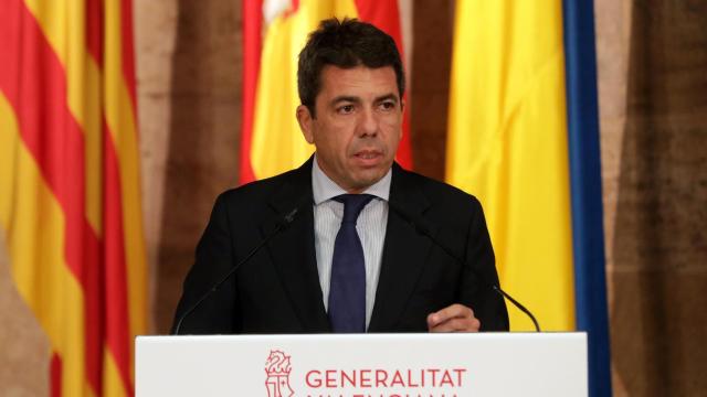 El president de la Generalitat, Carlos Mazón.