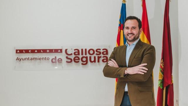 Una foto oficial del hasta ahora alcalde de Callosa de Segura.