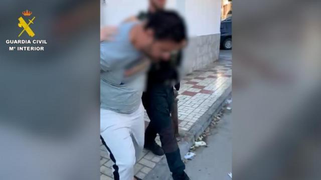 Detención del supuesto yihadista en Málaga.