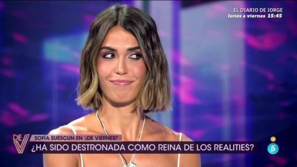 Sofía Suescun, en '¡De viernes!'.