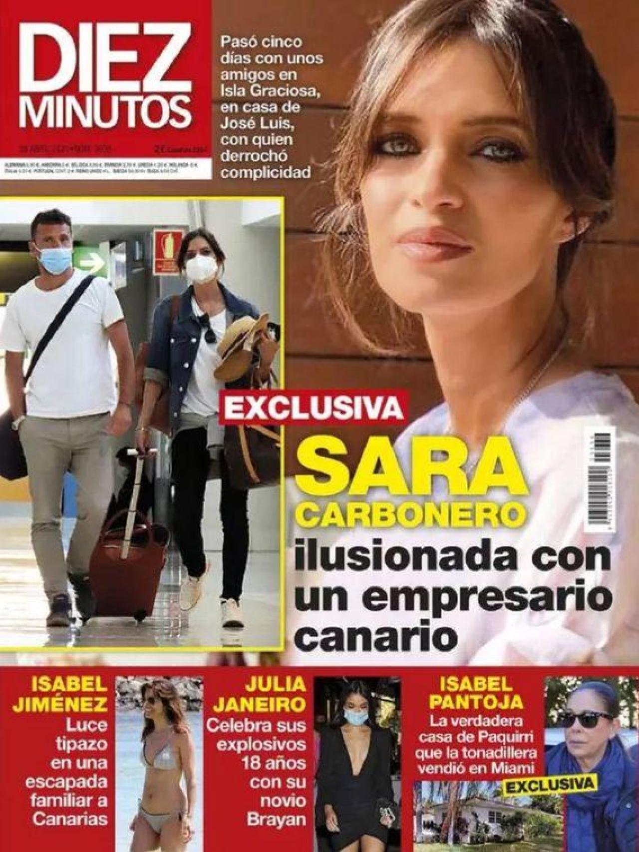 La portada que protagonizaron Sara y José Luis en 2021.