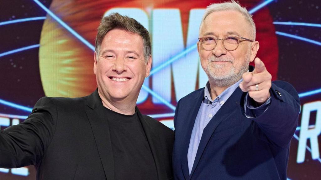 Carlos Latre y Xavier Sardà en 'Crónicas Marcianas: El reencuentro'.