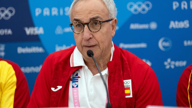 Alejandro Blanco, durante una rueda de prensa en París 2024