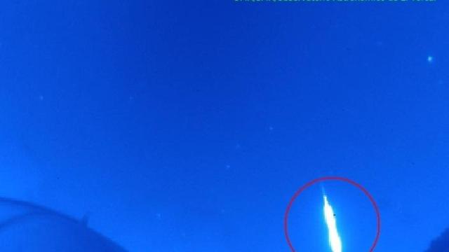 La bola de fuego, a su paso por la provincia de Sevilla