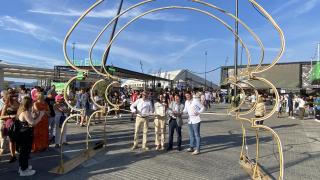 Inauguración de The Champions Burger en Vigo.