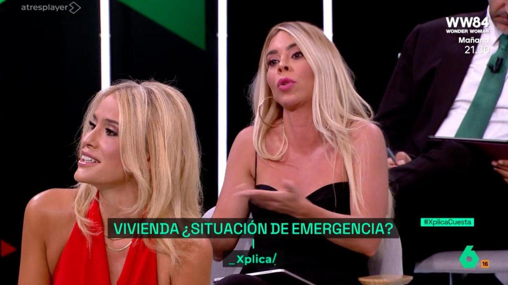 Afra Blanco y Gisela Turazzini en 'laSexta Xplica'.