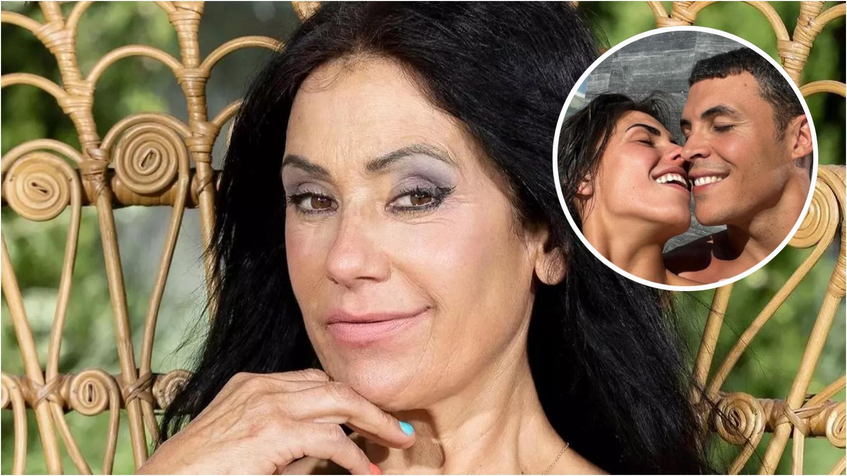 Maite Galdeano y su hija con Kiko.