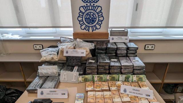 Imagen de archivo de droga intervenida por la Policía Nacional.