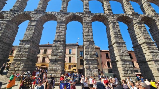 Mercado romano en Segovia