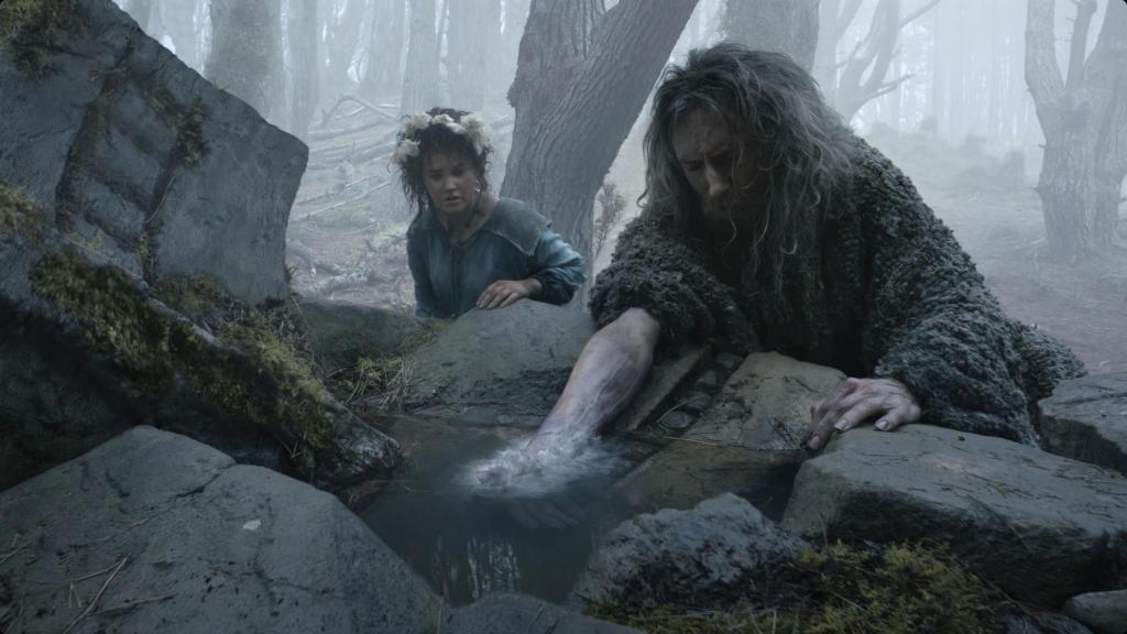 El Extraño y Nori en una escena de la serie