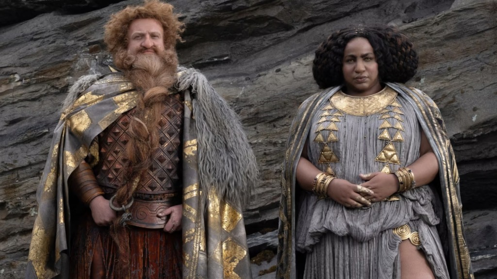 Los príncipes del reino de los enanos en 'Los anillos de poder'