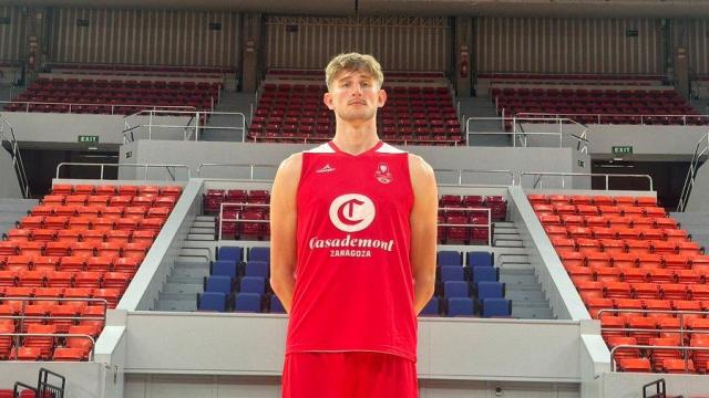 Casademont Zaragoza anuncia la incorporación a prueba del joven pívot británico Haydn Ling
