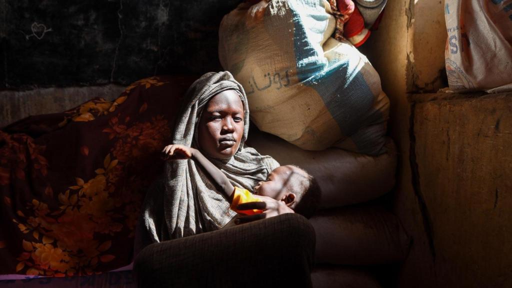 Una mujer sudanesa que vive en el campo de refugiados de Médicos Sin Fronteras. Faiz Abubakr MSF