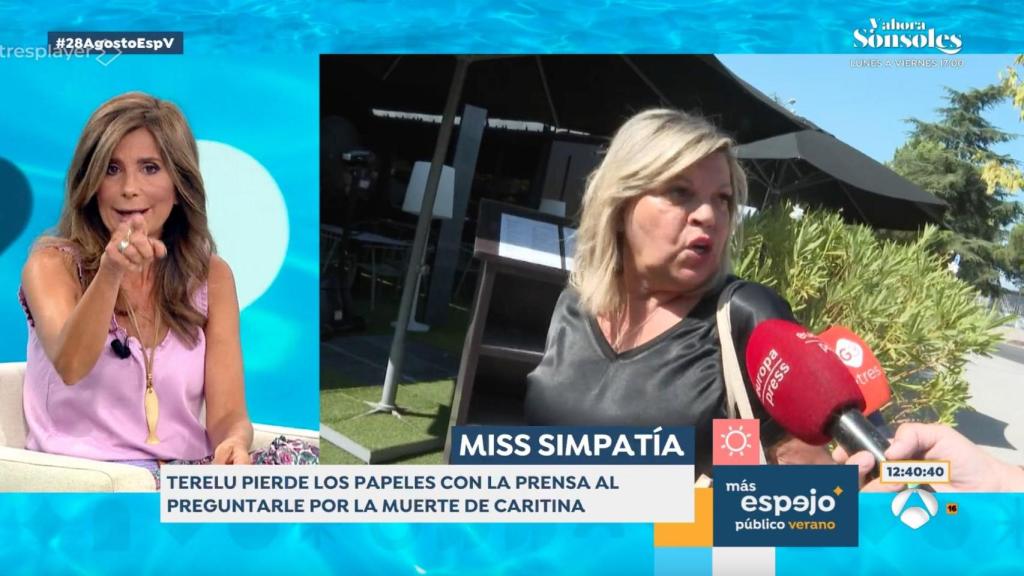 Gema López en 'Espejo Público'.