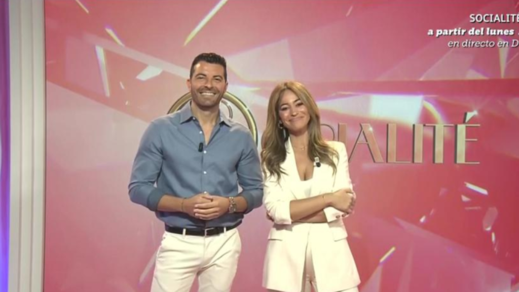 Antonio Santana y María Verdoy, presentadores de 'Socialité'