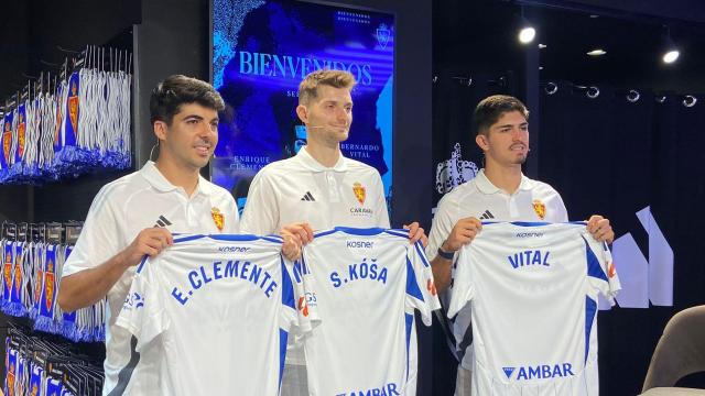 El sentimiento zaragocista de Clemente, una decisión fácil para Kosa y una afición diferente a ojos de Vital