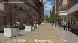 Treinta fotos para saber cómo será el 'nuevo' centro de Ciudad Real: calles peatonales, parque infantil...