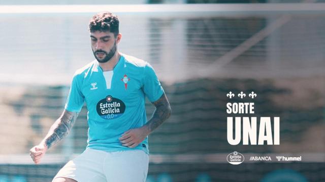 Despedida del Celta a Unai Núñez.