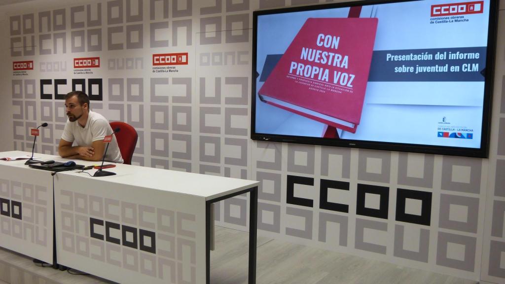 Juan Carlos del Puerto en rueda de prensa.