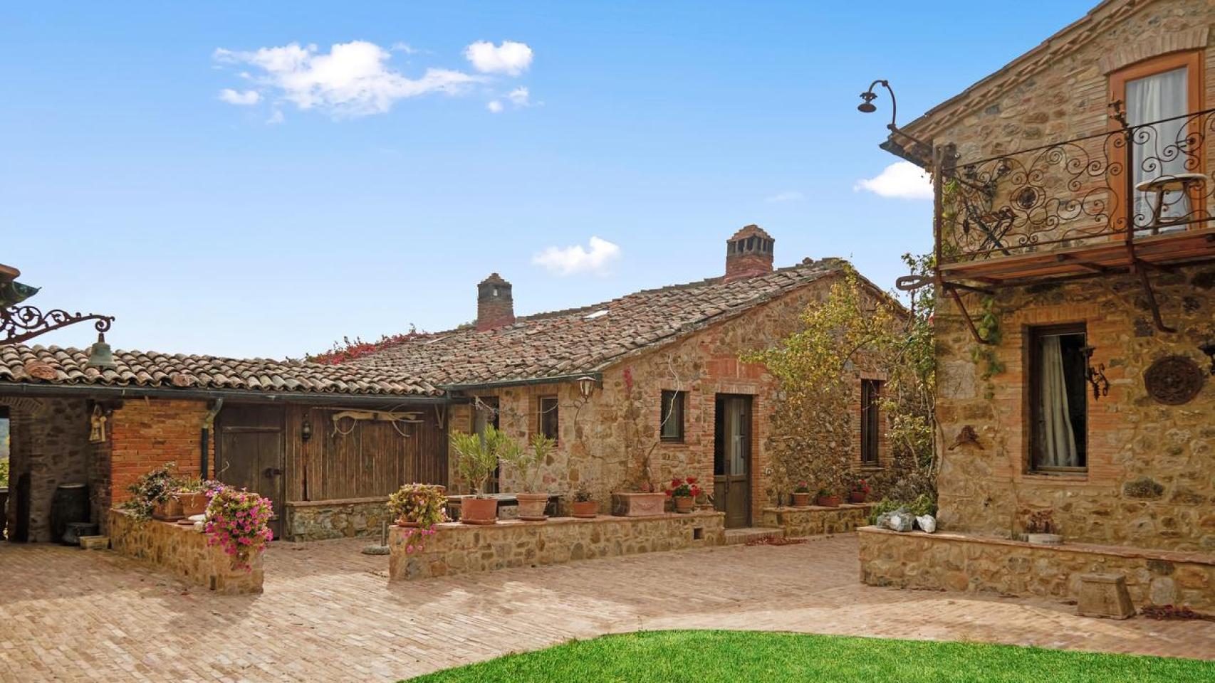 Casas de un pueblo aragonés.