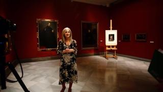 Patricia del Pozo, consejera de Cultura, en el Museo de Bellas Artes de Sevilla