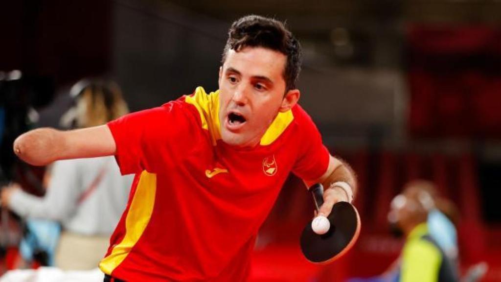 José Manuel Ruiz, durante los Juegos de Tokio.