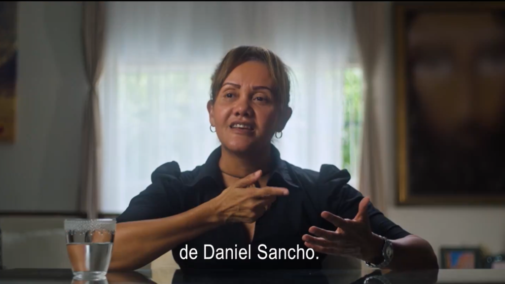 Darling Arrieta en 'El caso Sancho'.