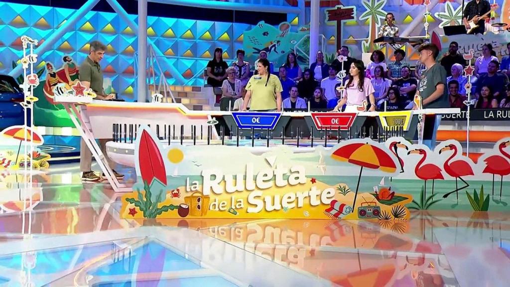 'La ruleta de la suerte' ha sido el programa más visto de la televisión con un 19,6% de share y 1,3 millones de espectadores.