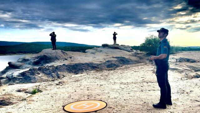 Los drones sobrevuelan el embalse de la Cuerda del Pozo en busca del joven desaparecido