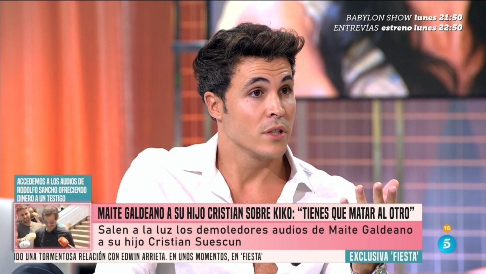 Kiko Jiménez en 'Fiesta'