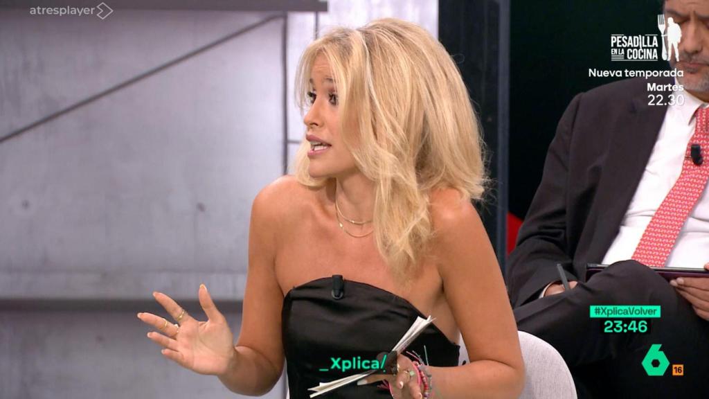 Afra Blanco en 'laSexta Xplica'.