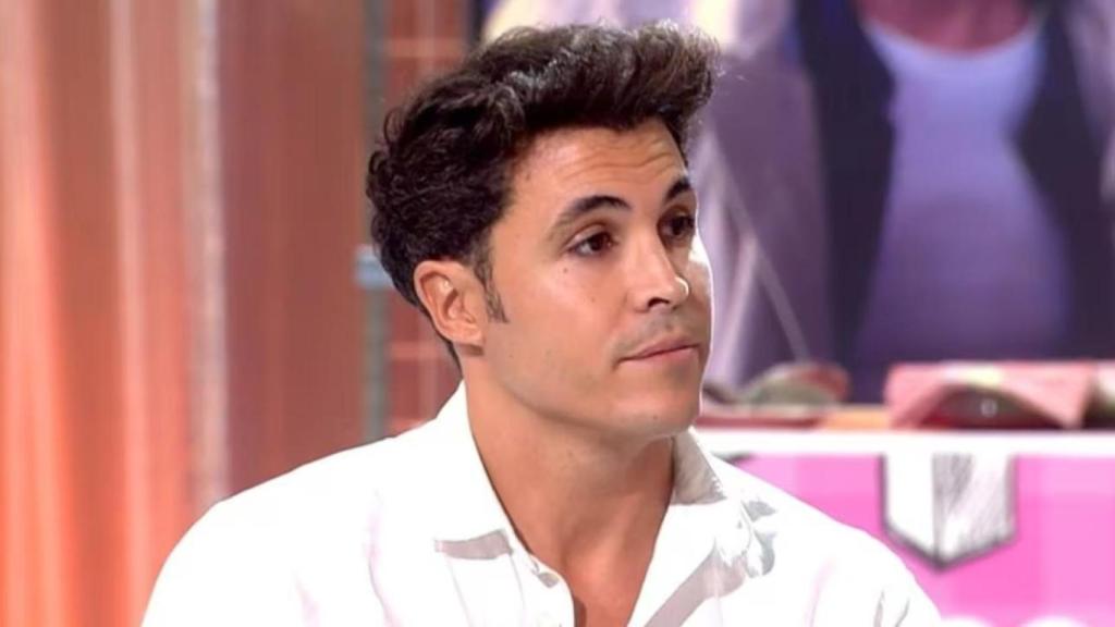 Kiko Jiménez en el plató de 'Fiesta'