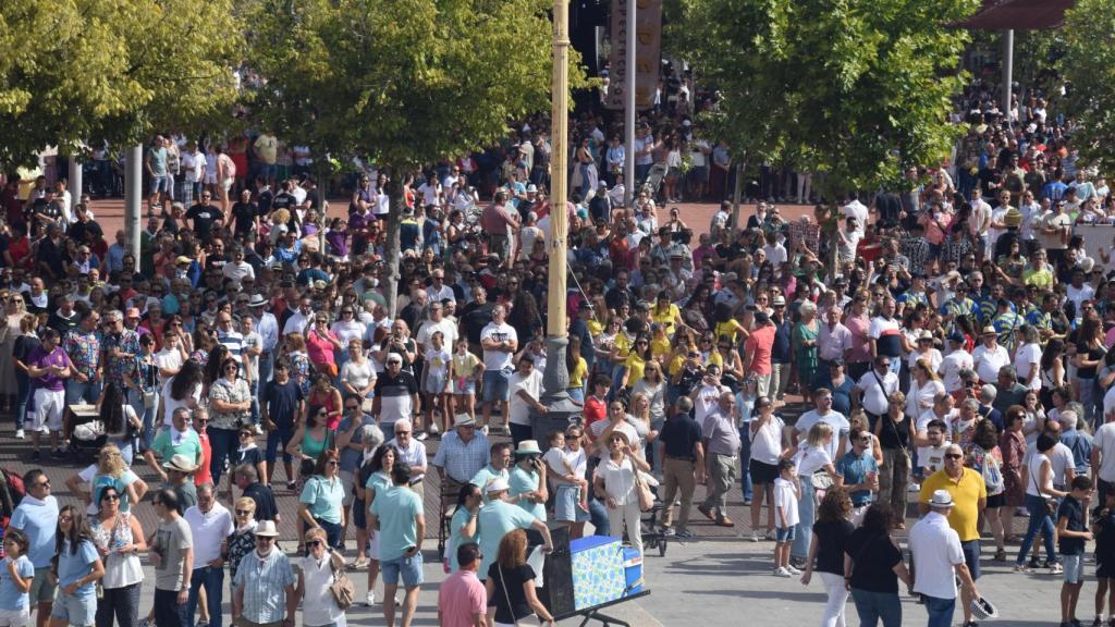 El desfile de peñas de Medina del Campo