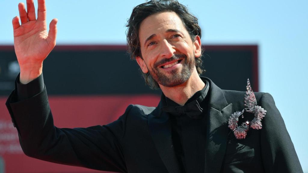 Adrien Brody en la presentación de 'El Brutalista' en Venecia. Foto: EFE/EPA/ETTORE FERRARI