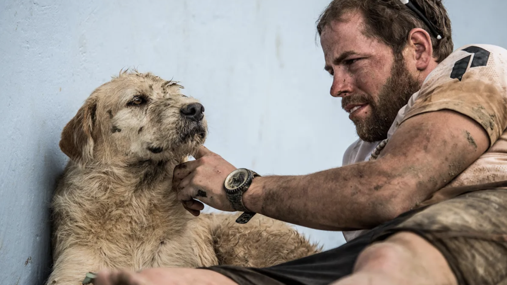 Mikael Lindnord y Arthur en la carrera en la que participaron en 2014.