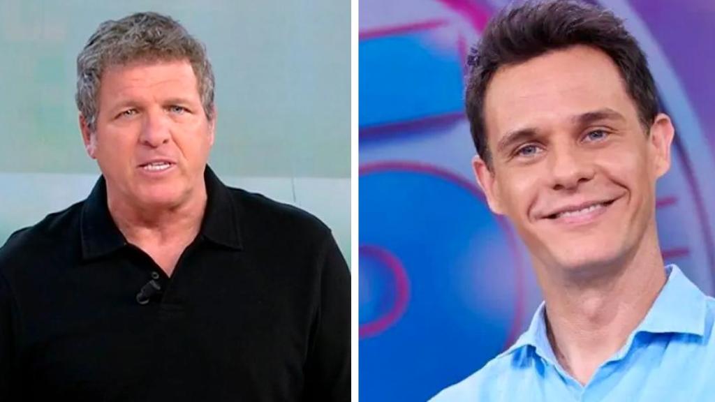 Los presentadores Mario Picazo y Christian Gálvez