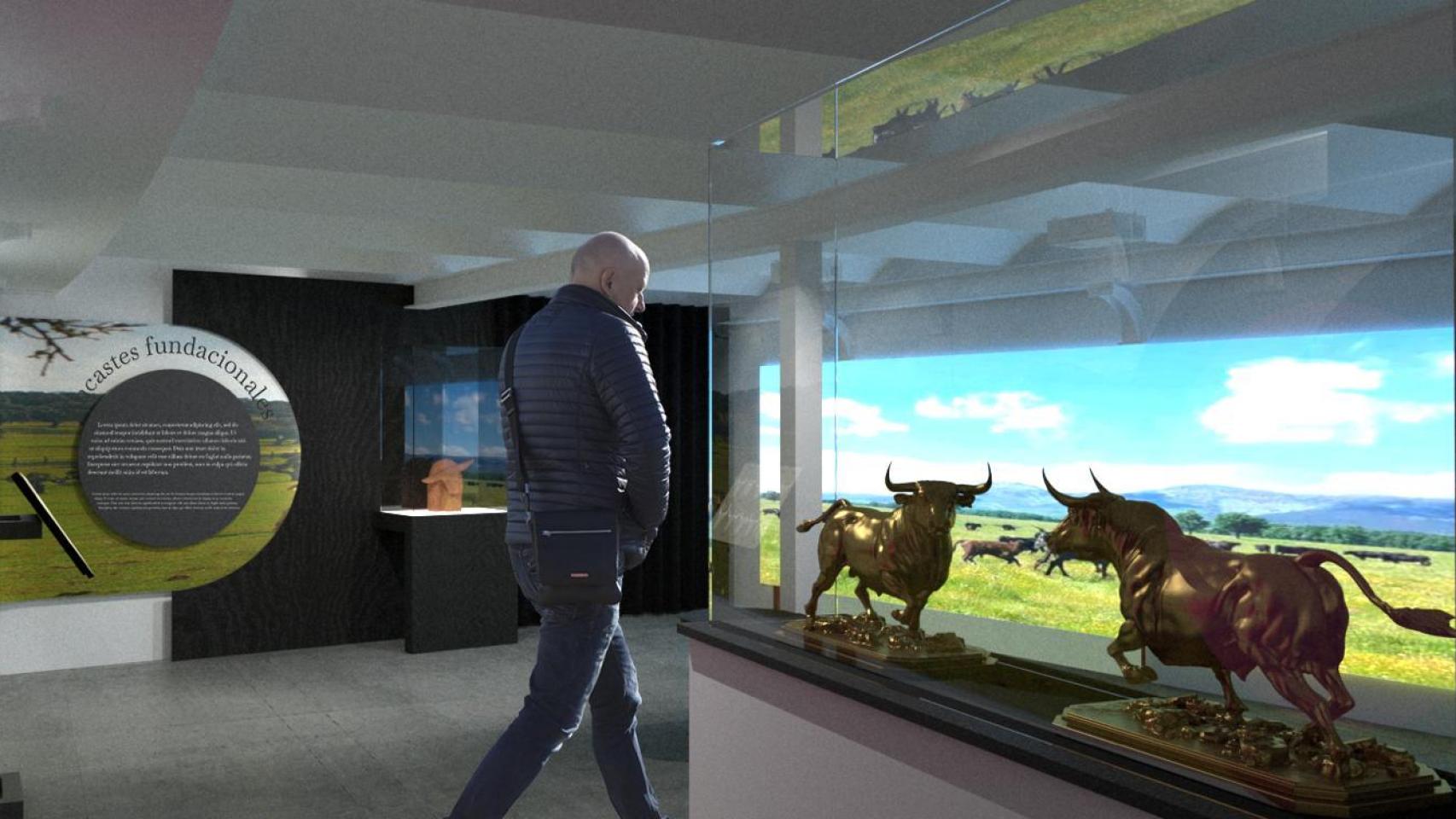 Así será el Centro de Experiencias Inmersivas de la Tauromaquia de Málaga.