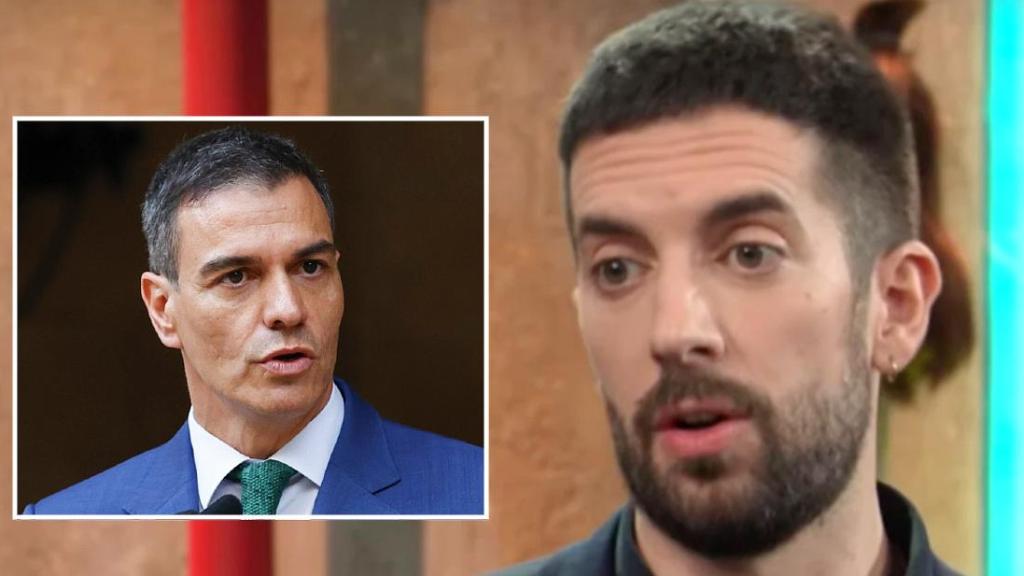 Pedro Sánchez y David Broncano