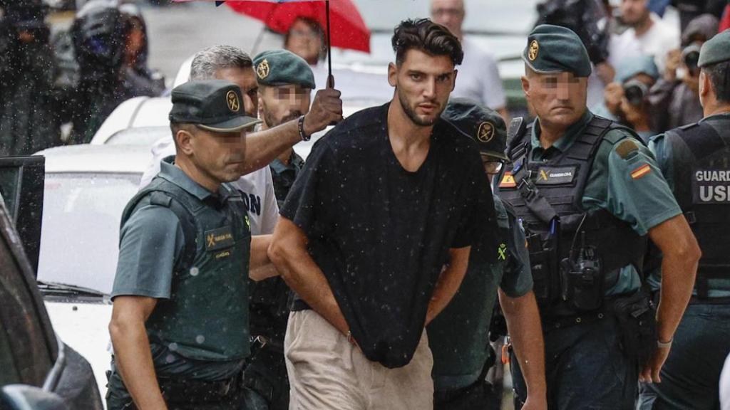 Rafa Mir, antes de declarar ante el juez