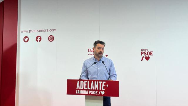 El secretario general del PSOE de Zamora y diputado nacional, Antidio Fagúndez.