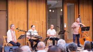 El jazz de Silva Carpetana suena en el rehabilitado Salón Rico de Toledo: las mejores fotos del concierto