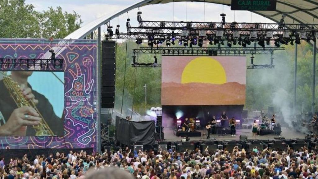 Uno de los primeros conciertos del festival del Vive Latino 2024.