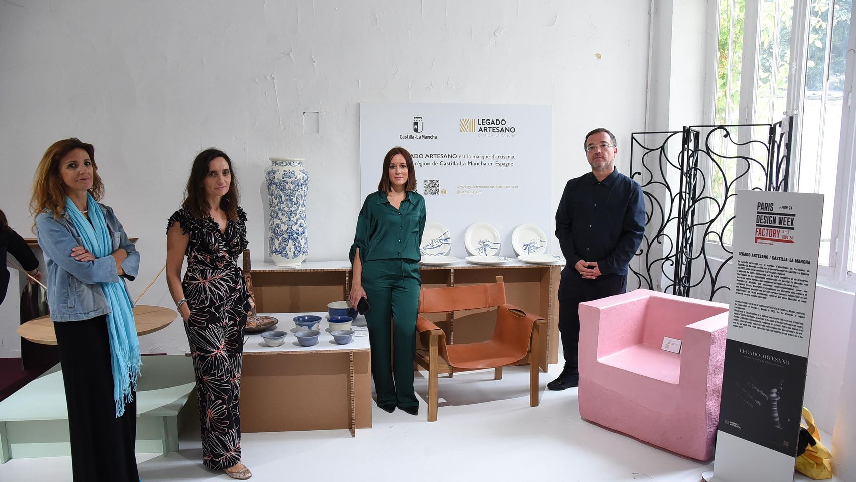 Las fotos de las piezas artesanas de Castilla-La Mancha que están triunfando en la Paris Design Week
