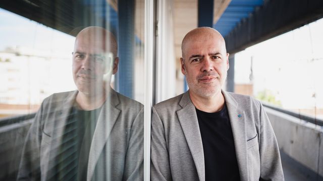 Unai Sordo, momentos antes de su entrevista con EL ESPAÑOL-Invertia.