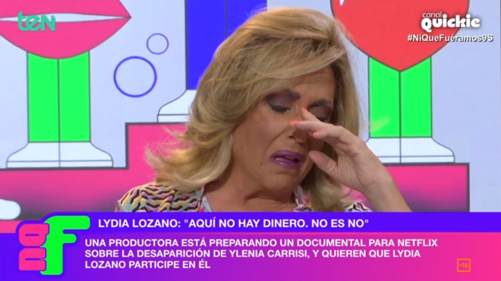 Lydia Lozano, colaboradora de 'Ni que fuéramos Shhh'