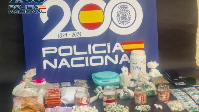 Objetos incautados.