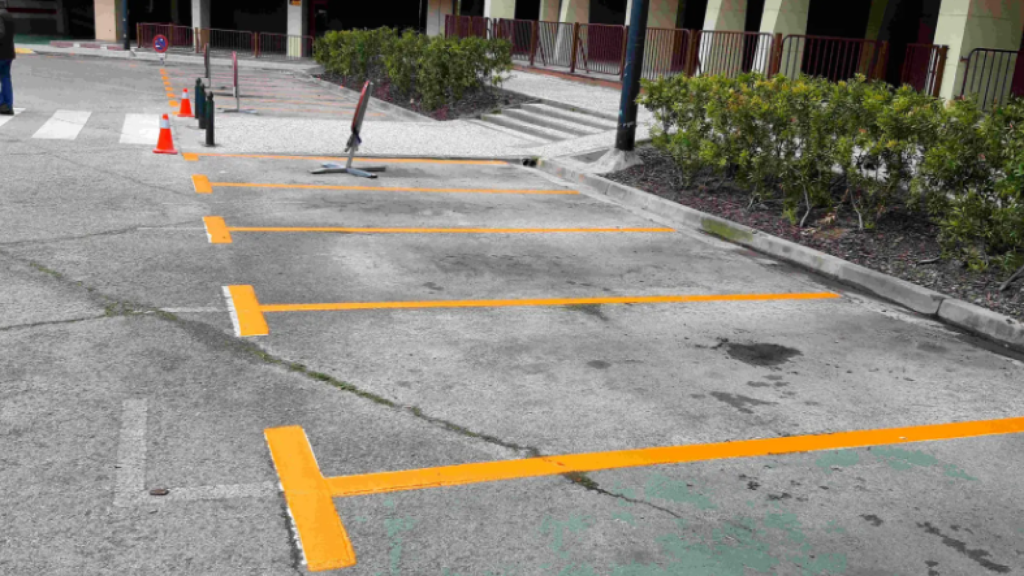 Zona naranja en Zaragoza.