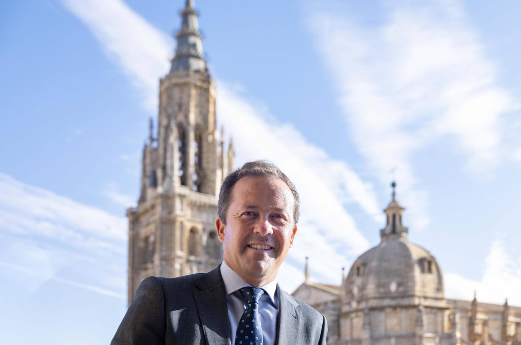 Carlos Velázquez, alcalde de Toledo.